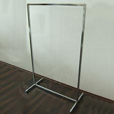 Štender BANKO, šírka 60 cm, pevný, chróm