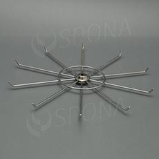 Stojanček na stôl, kolotoč malý 220 mm, chróm
