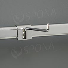 VARIANT háčik L, dĺžka 100 mm (C25), chróm