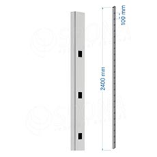 SCACCO MATTO 8300, stojka 240 cm, chróm