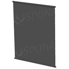 PANORAMA 110C, panel z nylonového plátna, 1700 x 900 mm, čierny