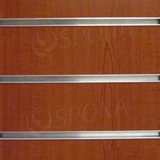 SLAT DREAM panel 120,5 x 244 cm, 15 drážok v rozostupe 15 cm, bez insertov, čerešňa