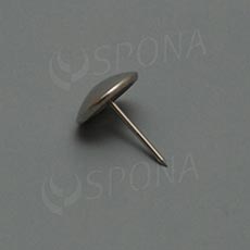 Bezpečnostný pin kovový, hríbik, 20 mm