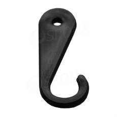 Ponožkové háčiky PH 8, čierne, 2000 ks