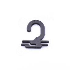 Ponožkové háčiky "zásuvné" PH16, čierne, 1000 ks