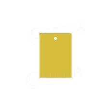 Papierové visačky, typ 3040, 29 x 40 mm, bez potlače, žlté, 2000 ks