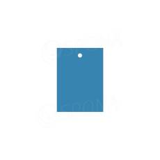 Papierové visačky, typ 3040, 29 x 40 mm, bez potlače, modré, 2000 ks