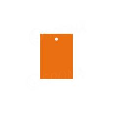 Papierové visačky, typ 3040, 29 x 40 mm, bez potlače, oranžové, 2000 ks