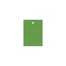 Papierové visačky, typ 3040, 29 x 40 mm, bez potlače, zelené, 2000 ks