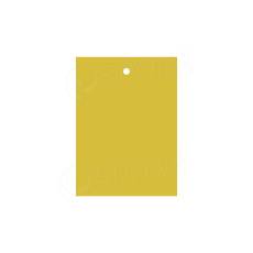 Papierové visačky, typ 4060, 40 x 60 mm, bez potlače, žlté, 1000 ks