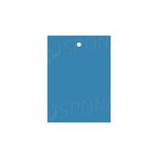 Papierové visačky, typ 4060, 40 x 60 mm, bez potlače, modré, 1000 ks
