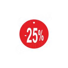 Papierové visačky SKONTO priemer 45 mm, potlač