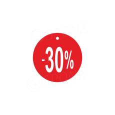 Papierové visačky SKONTO priemer 45 mm, potlač