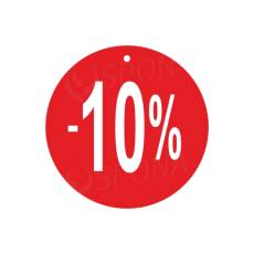 Papierové visačky SKONTO priemer 80 mm, potlač 