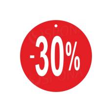 Papierové visačky SKONTO priemer 80 mm, potlač 