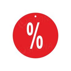 Papierové visačky SKONTO priemer 80 mm, potlač 