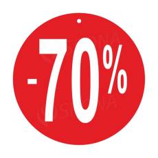 Papierové visačky SKONTO priemer 240 mm, potlač