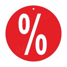 Papierové visačky SKONTO priemer 240 mm, potlač