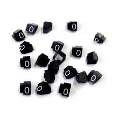 Cenovky Q 2D, 4 x 6 mm, náhradné číslo