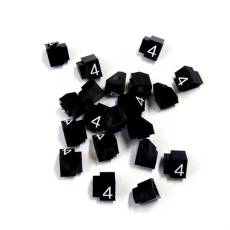 Cenovky Q 2D, 4 x 6 mm, náhradné číslo