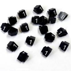 Cenovky Q 3D, 6 x 9 mm, náhradné číslo