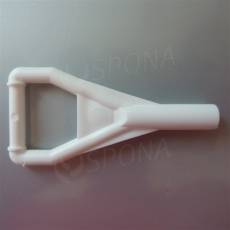 Držiak cenovky EURO PP TAG na jednoduchý háčik, 10 ks