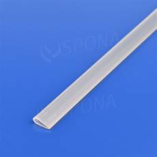 Lišta na uchytenie banneru, typ I kvapka, dĺžka 32 cm, číra