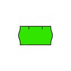 Etikety do klieští, typ CONTACT, zaoblené, 22 x 12 mm, zelené, 1500 ks