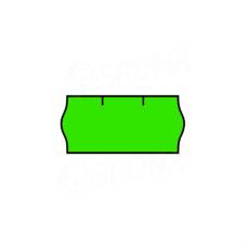 Etikety do klieští, typ CONTACT, zaoblené, 26 x 12 mm, zelené, 1500 ks