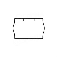 Etikety do klieští, typ CONTACT, zaoblené, 25 x 16 mm, biele, 1125 ks