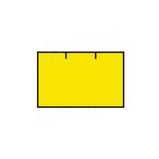 Etikety do klieští, typ CONTACT, rovné, 25 x 16 mm, žlté, 1125 ks