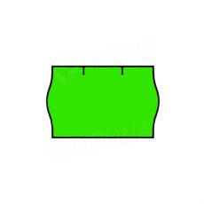 Etikety do klieští, typ CONTACT, zaoblené, 25 x 16 mm, zelené, 1125 ks