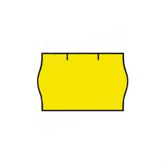 Etikety do klieští, typ CONTACT, zaoblené, 25 x 16 mm, žlté, 1125 ks