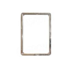 Plastový rámček na plagáty, typ 100, formát A5, 148 x 210 mm, hrúbka 11 mm, chróm