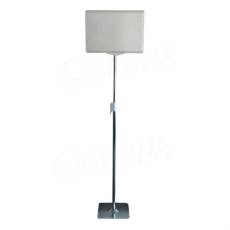 Kompletný stojan, formát A4, výška 60 - 100 cm, transparentný