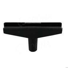 T-kus na vytvorenie stojanu, typ 100, šírka 90 mm, čierny