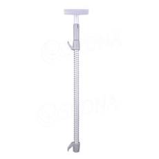 Pružinový držiak plastového rámčeku na drôtený program, typ DK