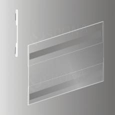 Magnetické plagátové vrecko, typ C, formát A5, na šírku, antireflexné PVC