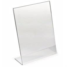 Plexisklový L stojanček A5, na výšku, 148 x 210 mm