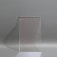 Plexisklová kapsa A5, na výšku, 210 x 148 mm