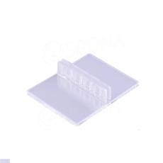 Stojanček C-6, 40x50 mm, transparentný