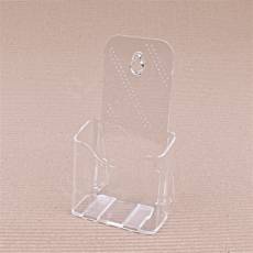 Reklamný stojan na prospekty A6, stojaci aj záves, plast