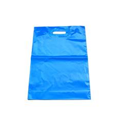 Igelitová taška LDPE, 35 x 50+5 cm, svetlo modrá, 1 ks