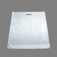 Igelitová taška LDPE, 55 x 60+5 cm, biela s recyklátom, 1 ks