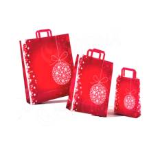 Papierová taška NOEL, 22 x 10 x 29 cm, vianočný vzor