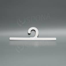 Vešiakový záves plastový, šírka 22 cm, biely, 1 ks