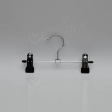 Kovový vešiak so štipcami, šírka 20 cm, 1 ks