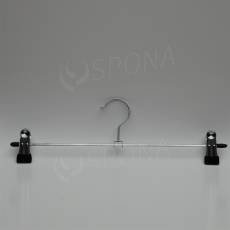 Kovový vešiak so štipcami, šírka 35 cm, 1 ks