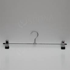 Kovový vešiak so štipcami, šírka 40 cm, 1 ks