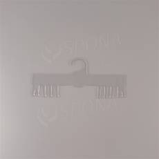 Plastový vešiak na spodnú bielizeň, typ WBO2, šírka 23 cm, 1 ks